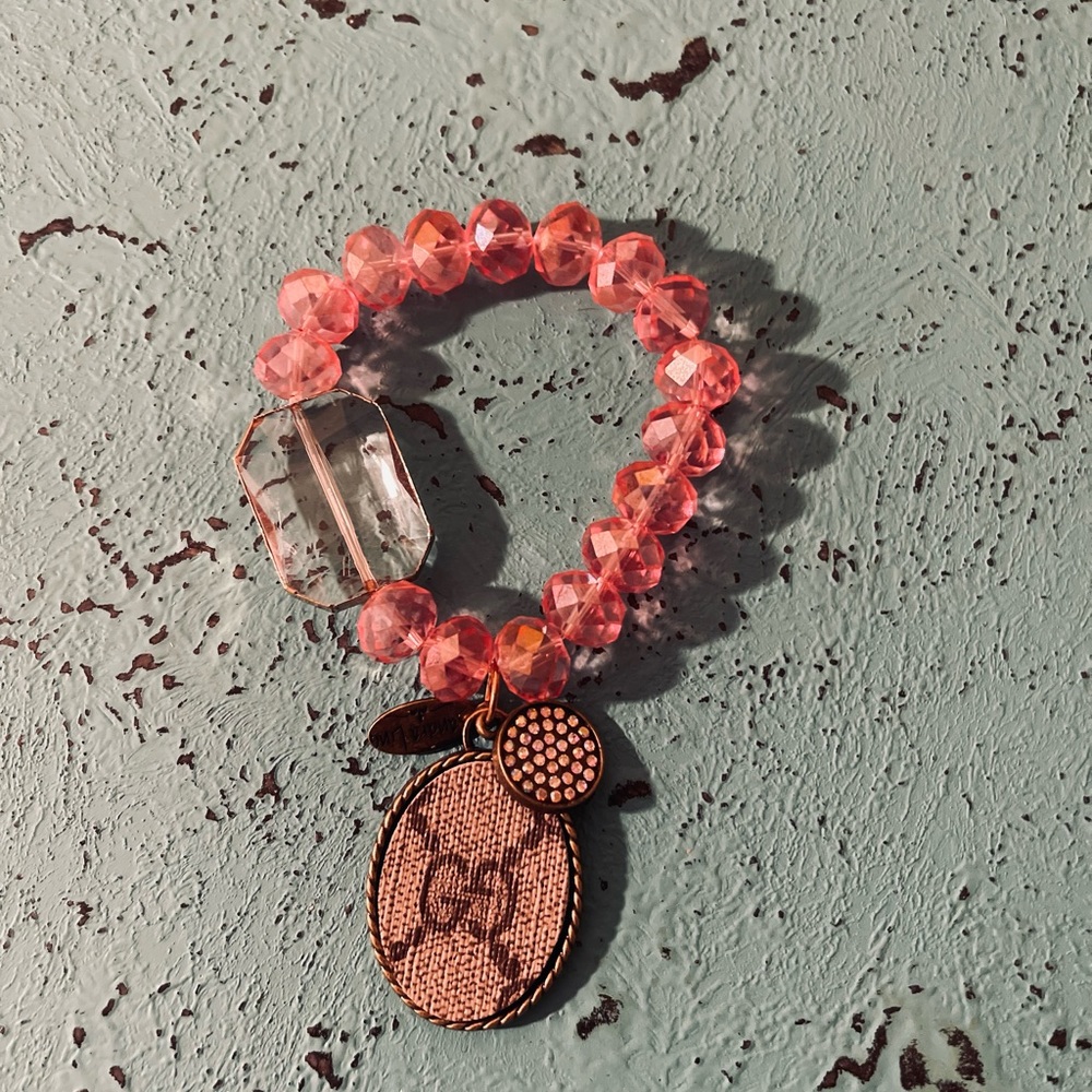 Inspired chunky bracelet